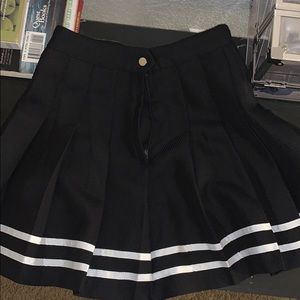 Black and white skirt